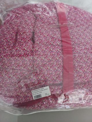 Saco bebé invierno rosa