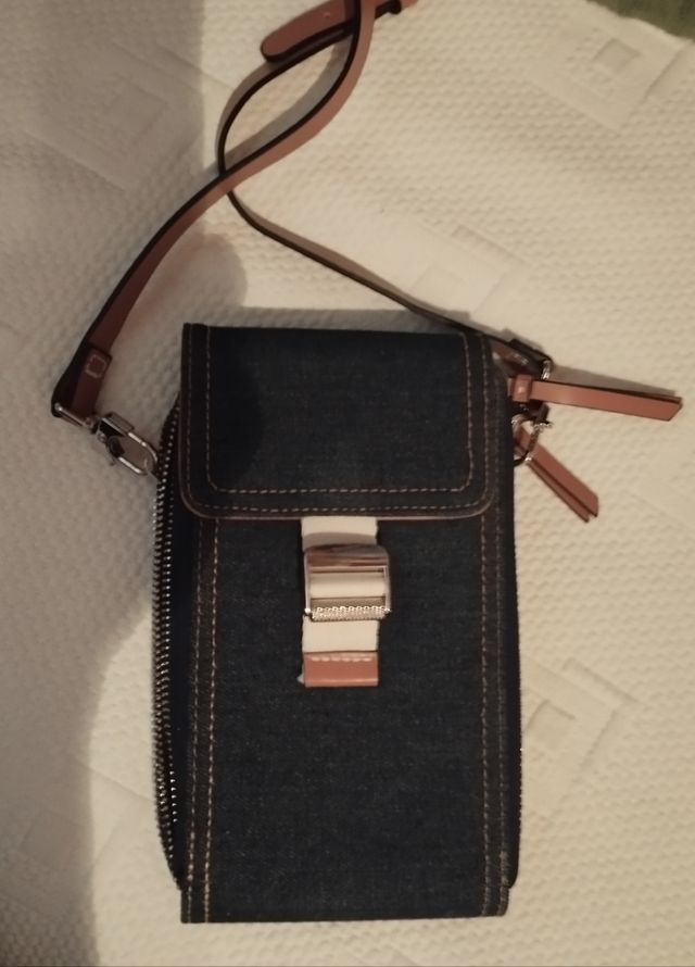 Bolso bandolera denim