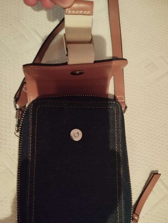 Bolso bandolera denim