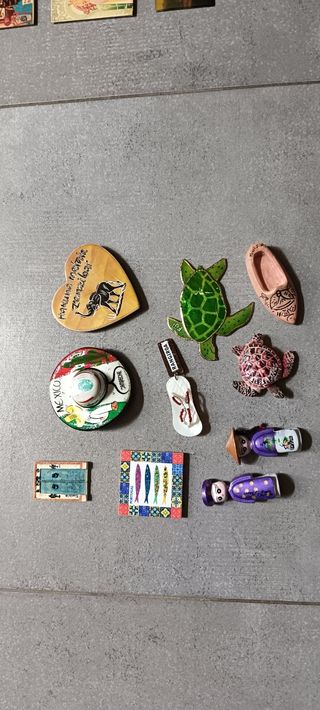 16 Magneti Souvenir Viaggio Vari materiali