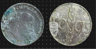50 Céntimos España 1966-72 Estrella