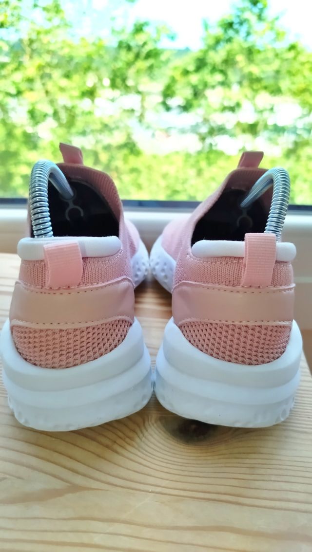 Zapatillas rosa 34 deportivas sneakers bamba niña