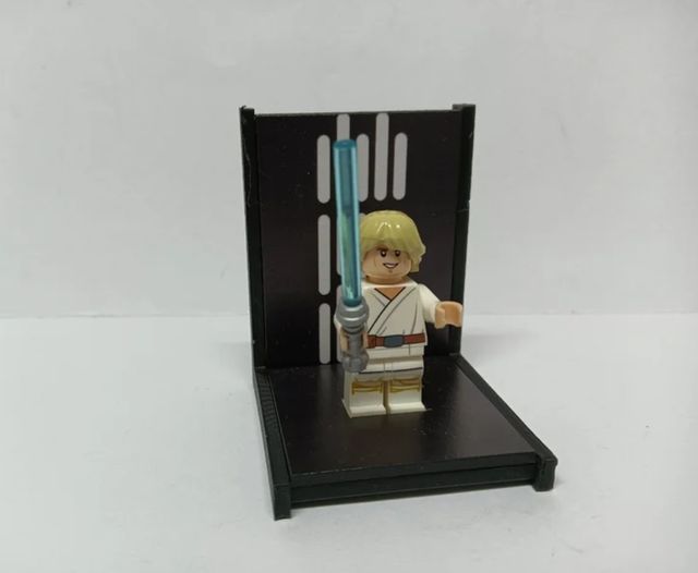 Diorama expositor Star Wars compatible lego