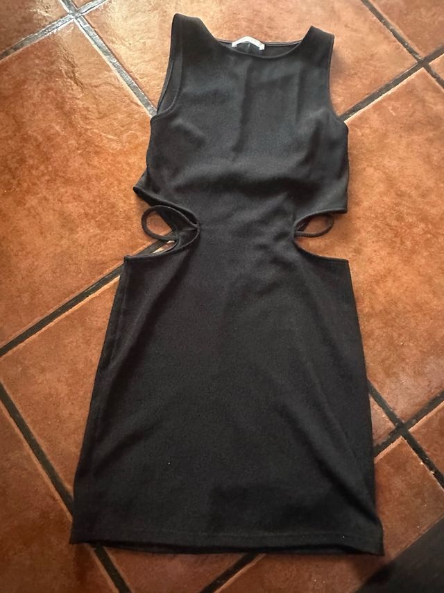 Vestido negro Pull Bear - Talla S