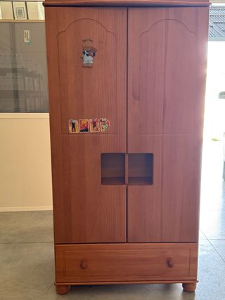 Ropero madera infantil