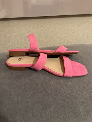 Sandalias rosa HM - talla 37