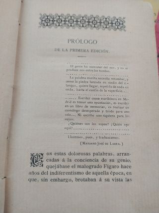 Libro antiguo: Cosas que fueron - Alarcón