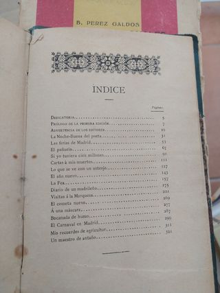 Libro antiguo: Cosas que fueron - Alarcón