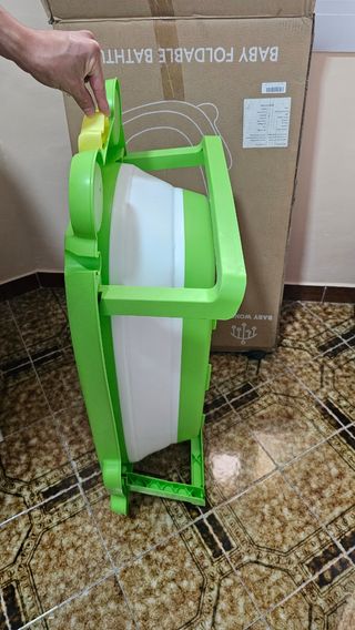 Bañera Plegable Rana Bebé
