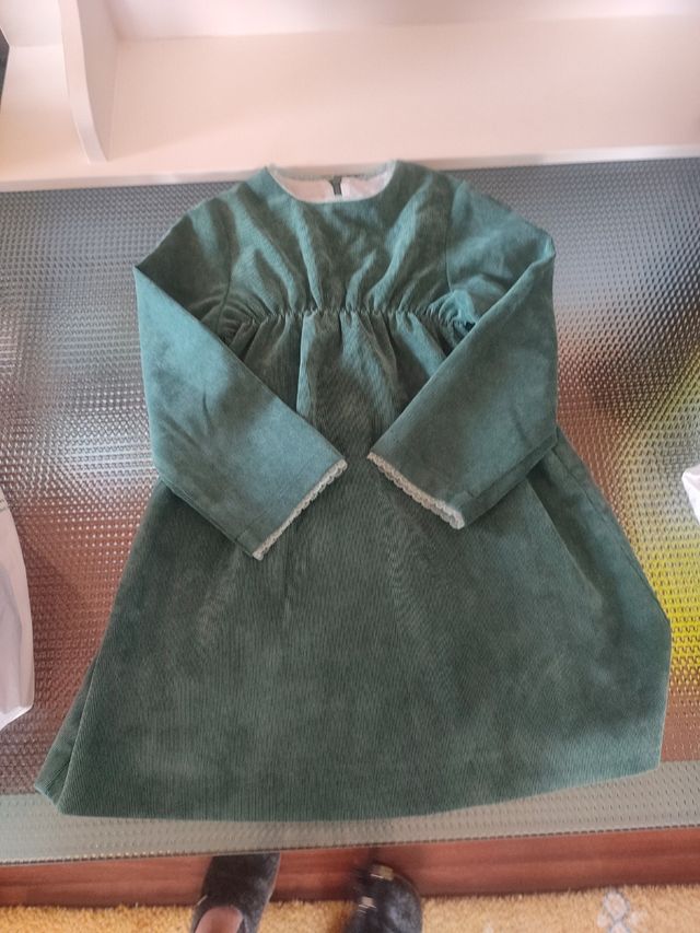 Vestido pana niña 3-4 años