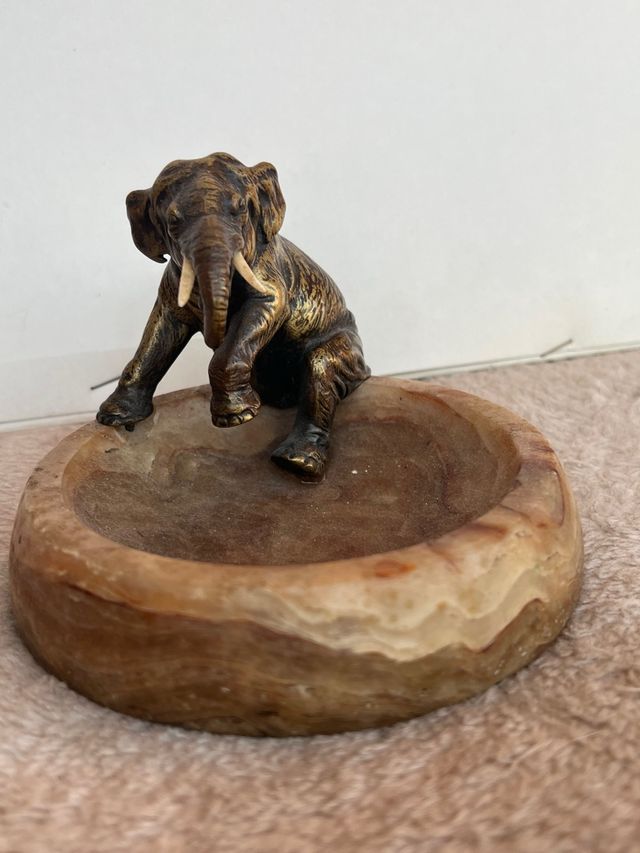 Posacenere elefante vintage