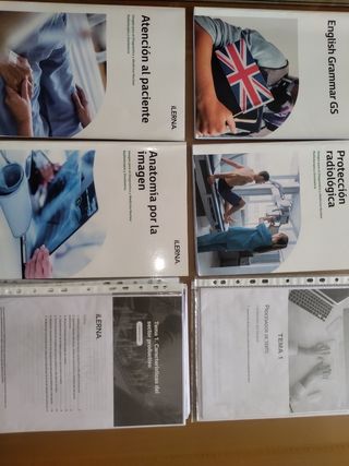 Libros Ilerna imagen diagnostico y medicina nuclea