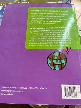 Coneixement del medi. 6 Primària. Construïm