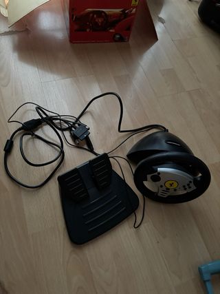 Volante Ferrari para PS1, PS2, GameCube, Xbox