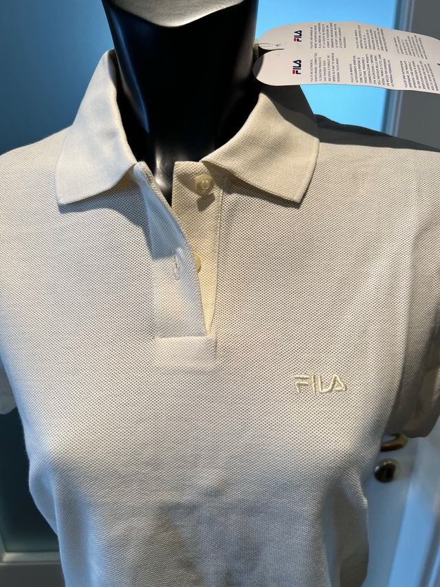 Polo Fila beige tg.S nuova color panna