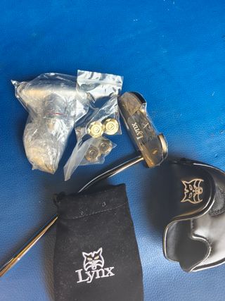 Putter Lynx nuevo con accesorios