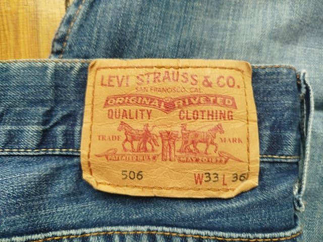 Levi's 506 Jeans - Lee 101B