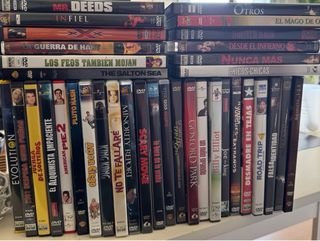DVDs películas variadas