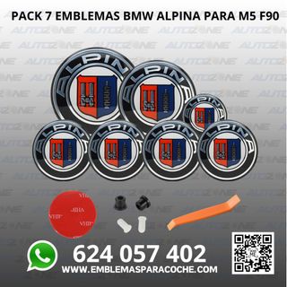 Pack emblemas BMW Alpina para M5 F90