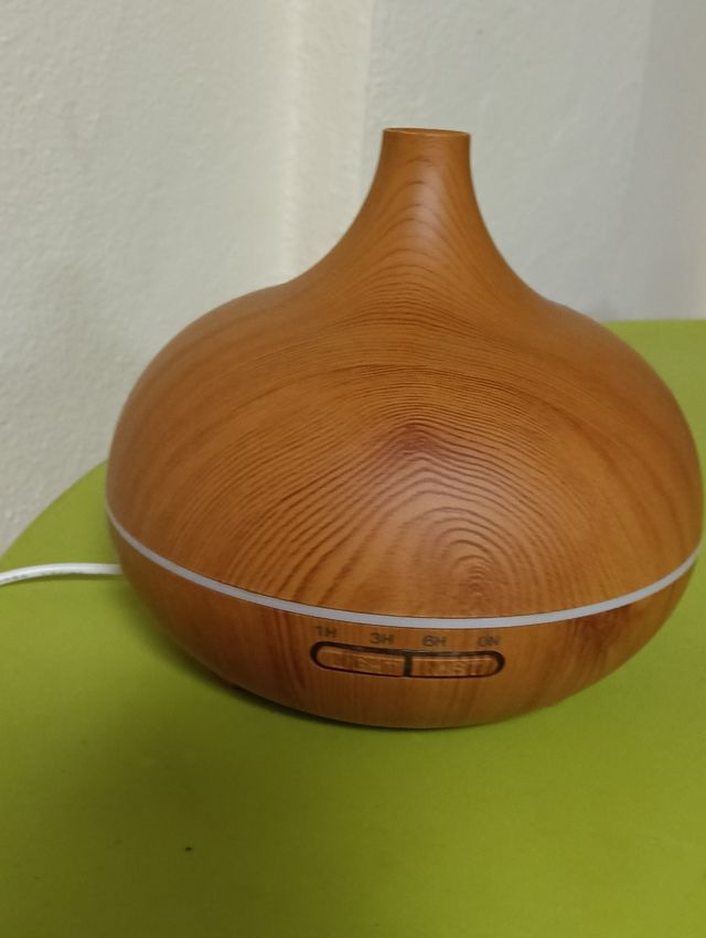 Difusor aromaterapia madera