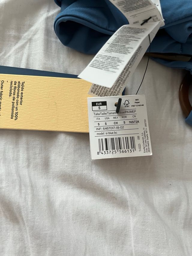 Bikini Women'Secret rojo y azul