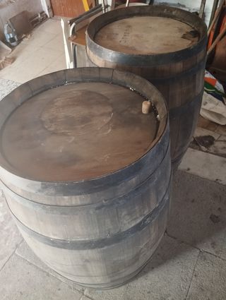 Barricas roble usadas 82x46cm