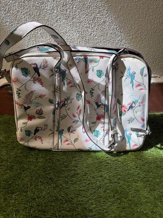 Bolso Parfois estampado pájaros
