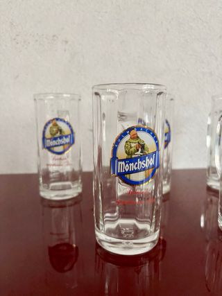 Set 6 boccali birra Mönchshof Bar Pub Birreria 