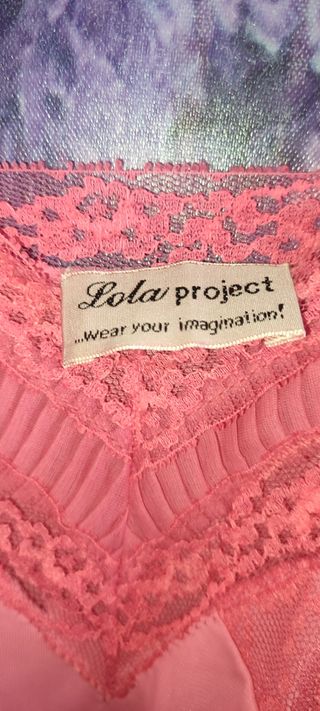 Vestito rosa vintage tg M