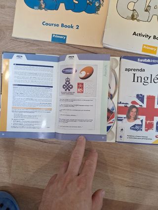 Libros y CDs inglés Top Class