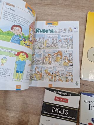 Libros y CDs inglés Top Class