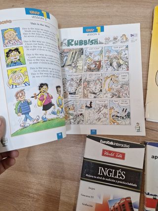 Libros y CDs inglés Top Class