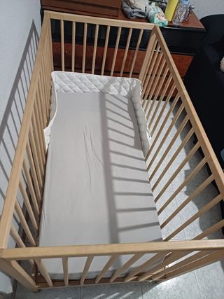Cuna Ikea Sniglar + colchón