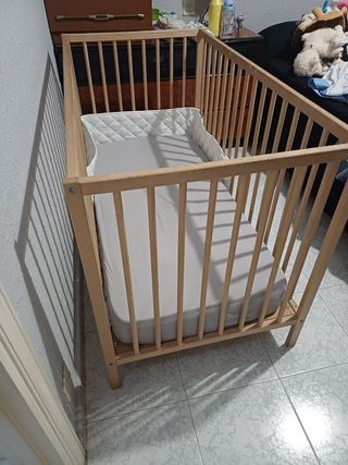 Cuna Ikea Sniglar + colchón