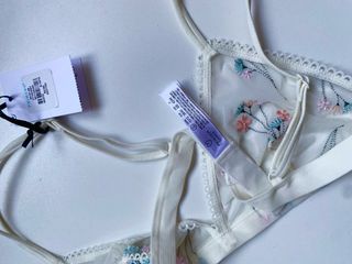 Conjunto lenceria bordado Primark -bralette+tanga