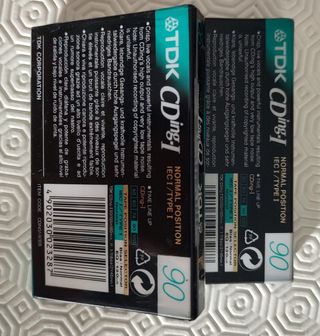 2 Cassette TDK CDing-I 90