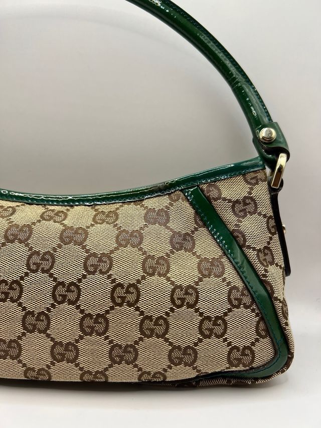 Borsa Gucci GG Abbey D-Ring - Pochette Baguette