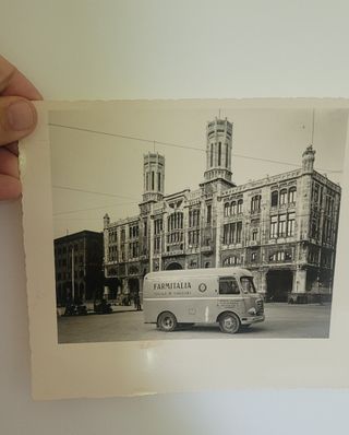 Foto d'epoca Farmitalia Cagliari