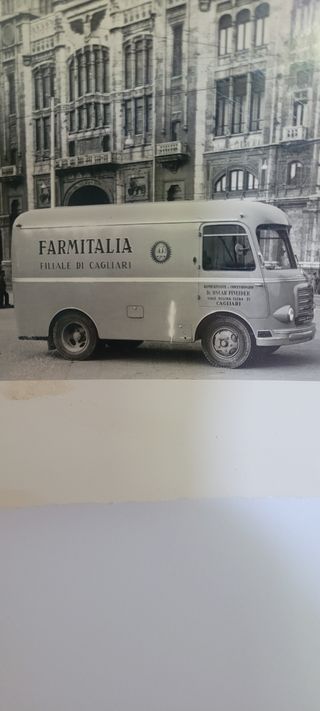 Foto d'epoca Farmitalia Cagliari