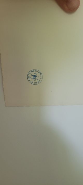 Foto d'epoca Farmitalia Cagliari