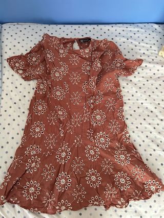 Vestido Zara marrón - Talla S