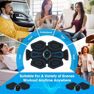 Electroestimulador Muscular Abdominal EMS