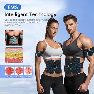 Electroestimulador Muscular Abdominal EMS