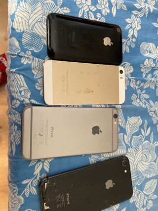 4 iPhones - 4s, 5, 5s, SE