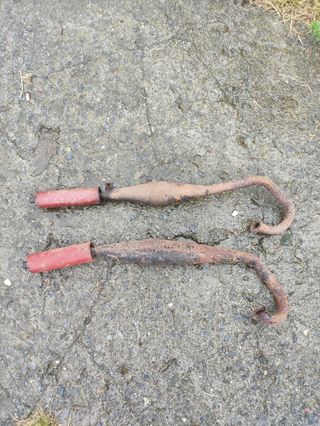 Tubos escape minimoto.