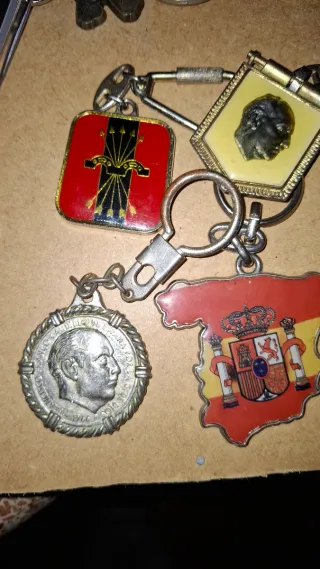 Pack 5 Llaveros Ford Vintage logo original antiguo