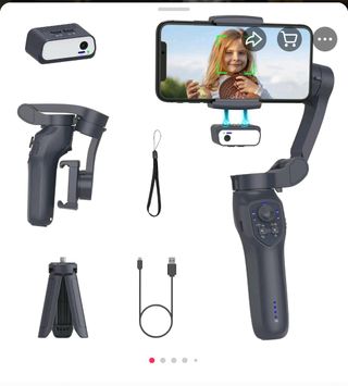 Gimbal L7C PRO: Seguimiento facial, luz, trípode