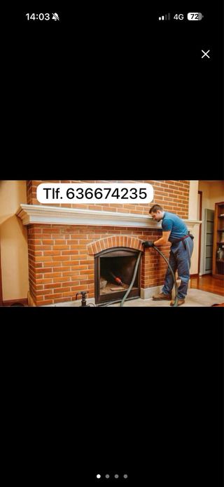 DESHOLLINADOR CHIMENEA