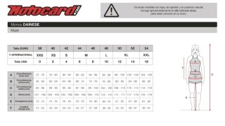 Mono moto mujer Dainese Killlane Estiva Lady t52