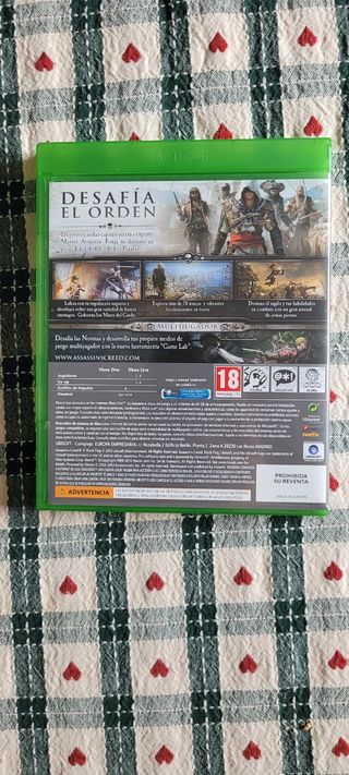 Caja Assassin's Creed IV Black Flag Xbox One